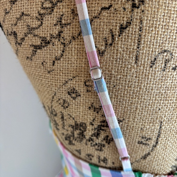 J.Crew Factory Multi color Gingham Dress - Picture 4 of 7